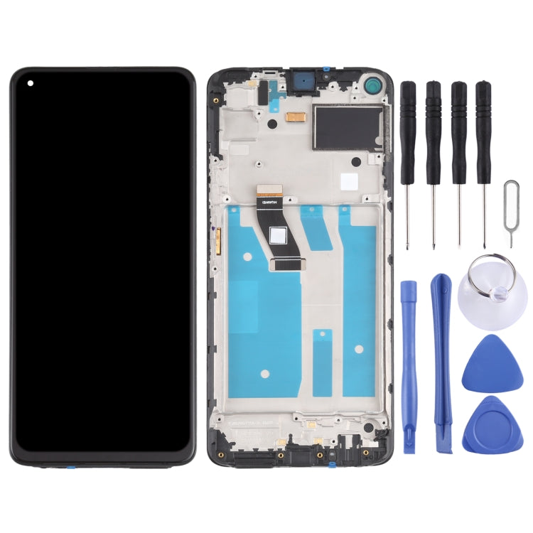 LCD Screen and Digitizer Full Assembly with Frame for Huawei Mate 40 Lite, For Huawei Mate 40 Lite