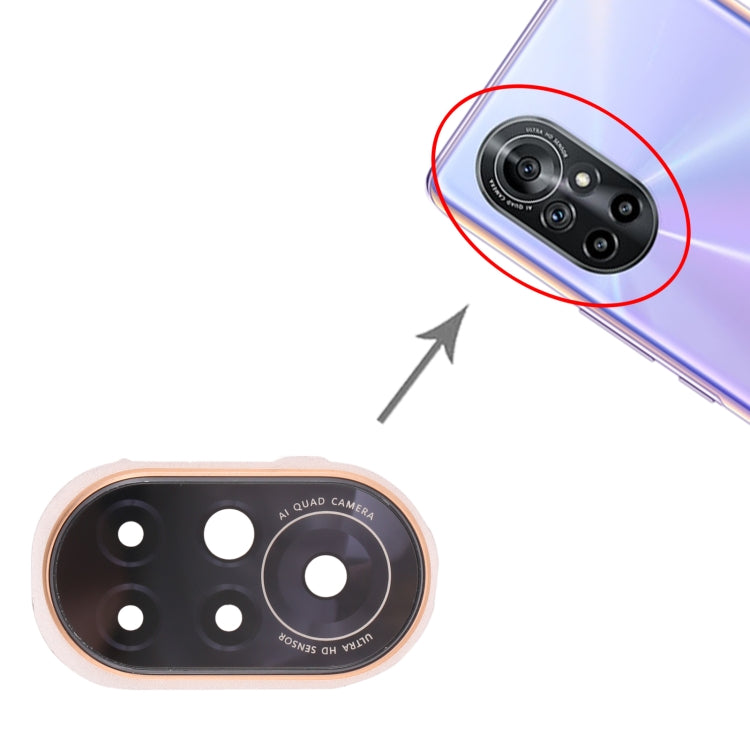 Per Huawei Nova 8 5G 10 pezzi Copriobiettivo fotocamera, For Huawei Nova 8 5G