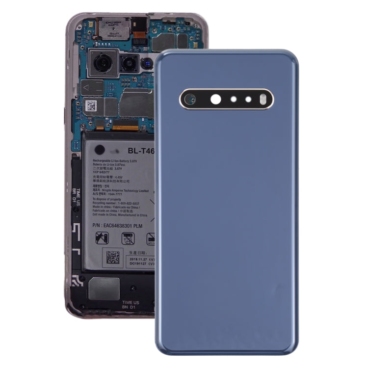 Original Back Battery Cover for LG V60 ThinQ 5G LM-V600, For LG V60 ThinQ 5G