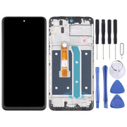 Schermo LCD e digitalizzatore assemblaggio completo con cornice per LG K52 / K62 / Q52 LMK520 LM-K520 LMK520E LM-K520E LMK520Y LM-K520Y LMK520H LM-K520H LMK525H LMK525 LM-K525H LM-K525, For LG K52 / K62 / Q52