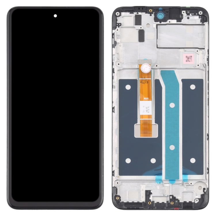 LCD Screen and Digitizer Full Assembly with Frame for LG K52 / K62 / Q52 LMK520 LM-K520 LMK520E LM-K520E LMK520Y LM-K520Y LMK520H LM-K520H LMK525H LMK525 LM-K525H LM-K525, For LG K52 / K62 / Q52