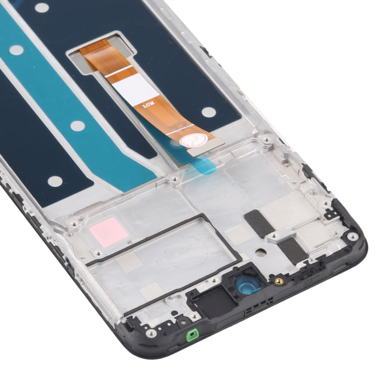 LCD Screen and Digitizer Full Assembly with Frame for LG K52 / K62 / Q52 LMK520 LM-K520 LMK520E LM-K520E LMK520Y LM-K520Y LMK520H LM-K520H LMK525H LMK525 LM-K525H LM-K525, For LG K52 / K62 / Q52