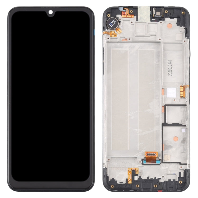 LCD Screen and Digitizer Full Assembly with Frame for LG K40S LMX430HM LM-X430, For LG K40S