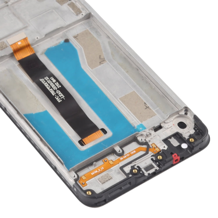 LCD Screen and Digitizer Full Assembly with Frame for LG K50S LMX450HM LM-X540 LM-X540BMW LMX540BMW, For LG K50S