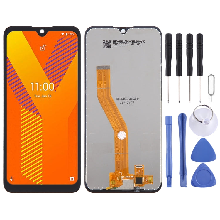 LCD Screen and Digitizer Full Assembly for Wiko Y62, For Wiko Y62