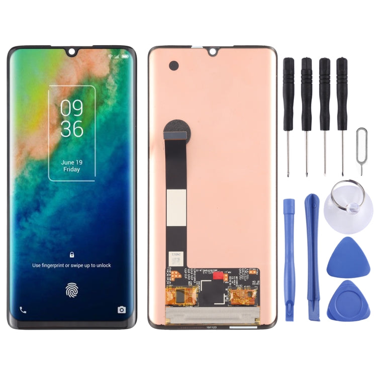 LCD Screen and Digitizer Full Assembly for TCL 10 Plus, For TCL 10 Plus