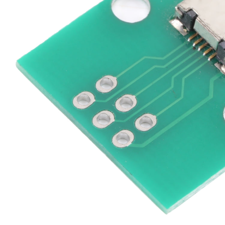 Scheda di test PCB con porta di ricarica da micro USB a 5 pin V8 da 10 pezzi, Micro USB to 5pin V8