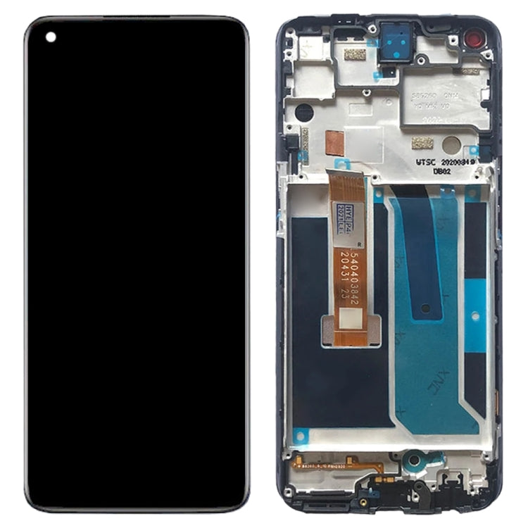 Per OnePlus Nord N10 5G BE2029 Digitizer assemblaggio completo con schermo LCD OEM con cornice, For OnePlus Nord N10 5G