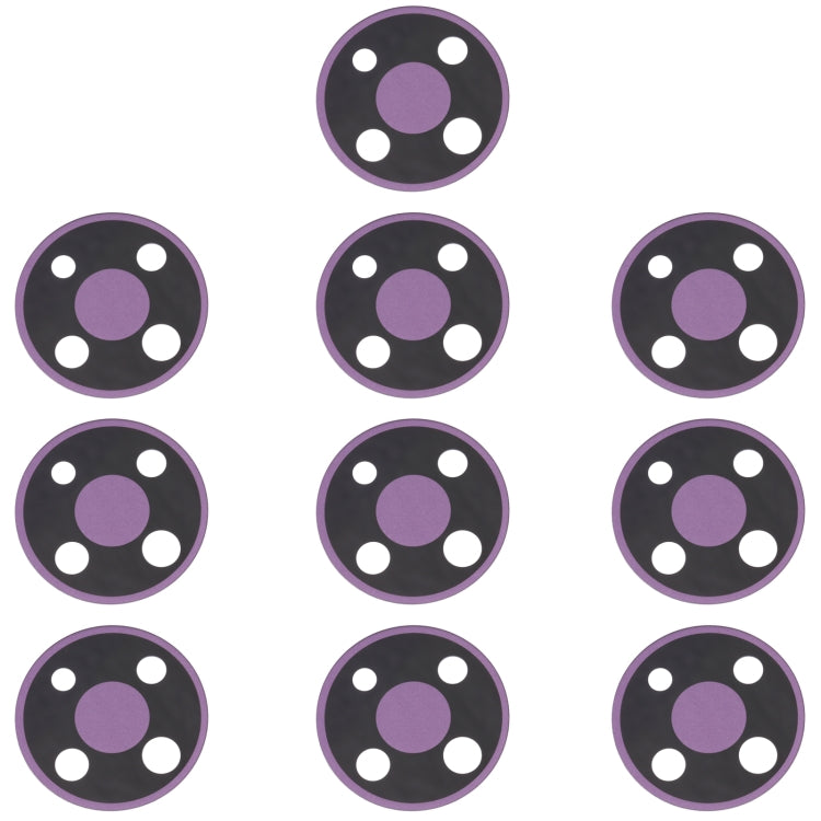 Obiettivo fotocamera posteriore da 10 pezzi per Nokia 3.4 TA-1288 TA-1285 TA-1283, For Nokia 3.4  (Blue), For Nokia 3.4  (Purple)