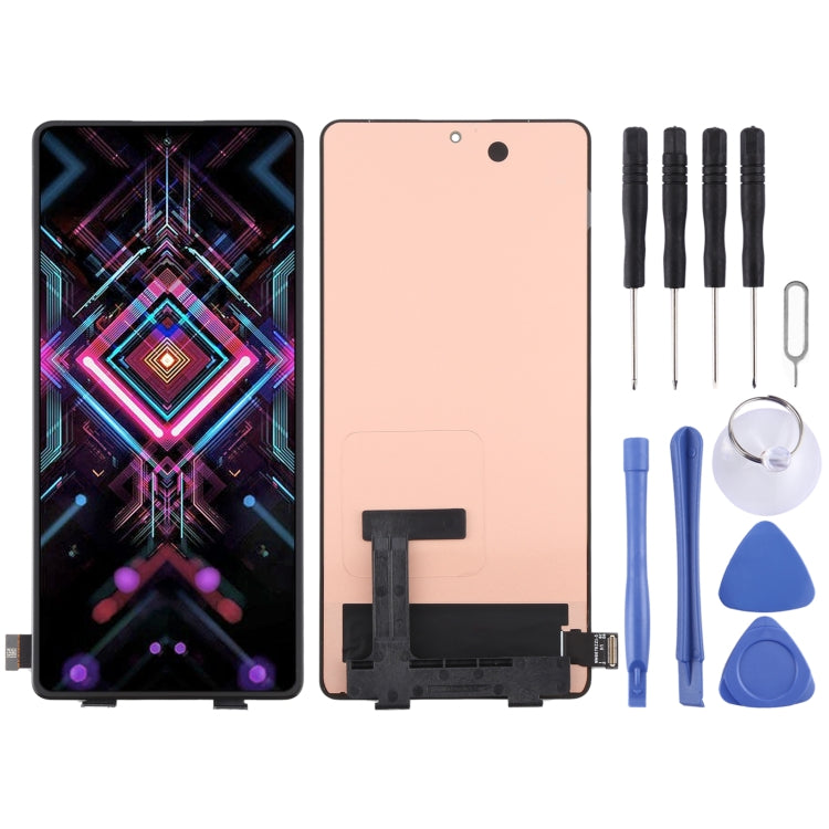 Schermo LCD in materiale OLED e digitalizzatore assemblaggio completo per Xiaomi Redmi K40 Gaming / Poco F3 GT / Black Shark 5 Pro, For Xiaomi Redmi K40 Gaming