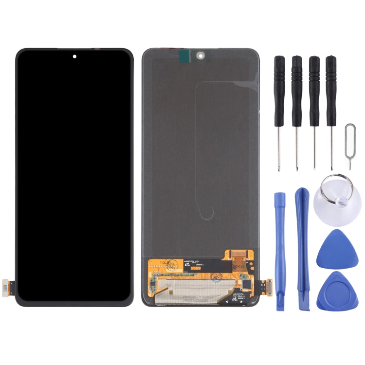 OLED Material LCD Screen and Digitizer Full Assembly for Xiaomi Redmi Note 10 Pro 4G / Redmi Note 10 Pro (India) / Redmi Note 10 Pro Max (4G) M2101K6G M2101K6R M2101K6P M2101K6I, For Xiaomi Redmi Note 10 Pro 4G