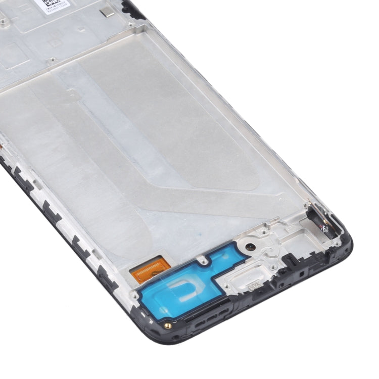 OLED Material LCD Screen and Digitizer Full Assembly with Frame for Xiaomi Redmi Note 10 4G / Redmi Note 10s 4G / Redmi Note 11 SE India / Poco M5s M2101K7AI M2101K7AG M2101K7BG M2101K7BI M2101K7BNY