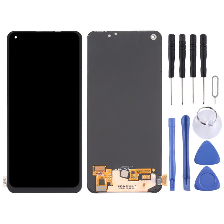 Original LCD Screen and Digitizer Full Assembly for OPPO A74 4G / Reno5 Z / A94 5G, For OPPO A74 4G / Reno5 Z / A94 5G