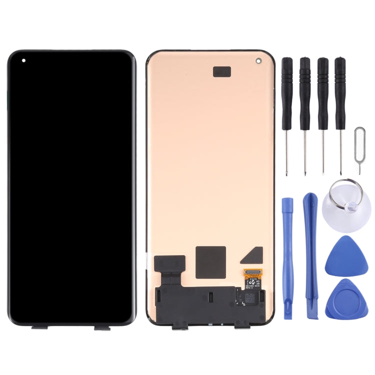 Schermo LCD e digitalizzatore in materiale AMOLED originale assemblaggio completo per Xiaomi Mi 11 Ultra / Mi 11 Pro M2102K1G M2102K1C M2102K1AC, For Xiaomi Mi 11 Ultra(Original)