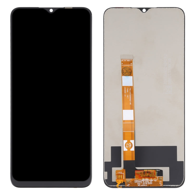 LCD Screen and Digitizer Full Assembly for OPPO Realme C25 RMX3193 RMX3191, For Realme C25