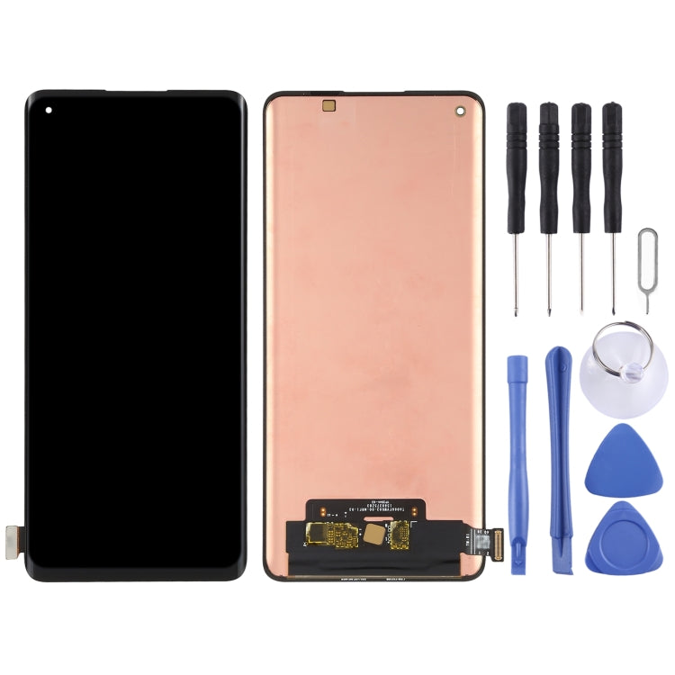 Schermo LCD e digitalizzatore in materiale AMOLED originale assemblaggio completo per OPPO Reno6 Pro 5G / Reno6 Pro+ 5G, For OPPO Reno6 Pro 5G(Original)