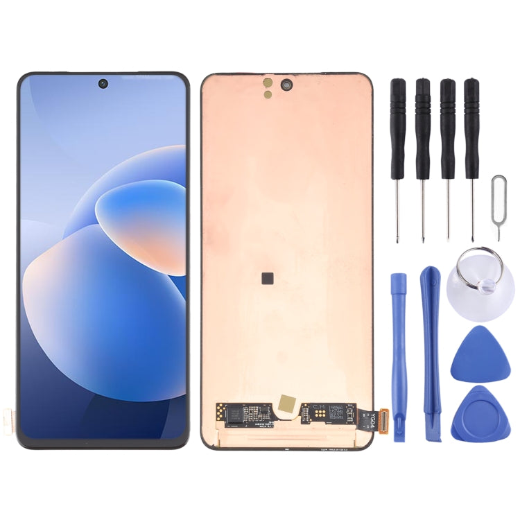 Schermo LCD e digitalizzatore in materiale AMOLED originale assemblaggio completo per vivo X60 / X60 (Cina) V2046A / X60t V2085A / X60s V2059A / X70 V2133A, V2104 V2045, For vivo X60 (Original)