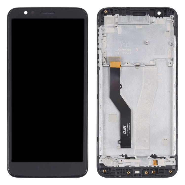 Schermo LCD e digitalizzatore assemblaggio completo con cornice per Motorola Moto E6 / Moto E XT2005-3 XT2005-1 XT2005DL, For Motorola Moto E6