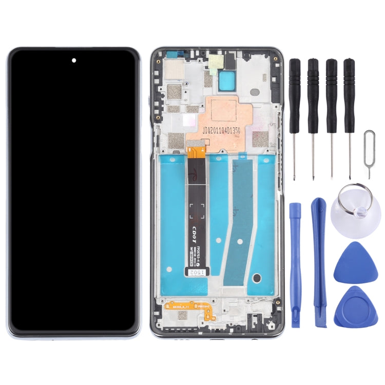 Schermo LCD e digitalizzatore assemblaggio completo con cornice per LG K92 5G LMK920 LM-K920, For LG K92 5G