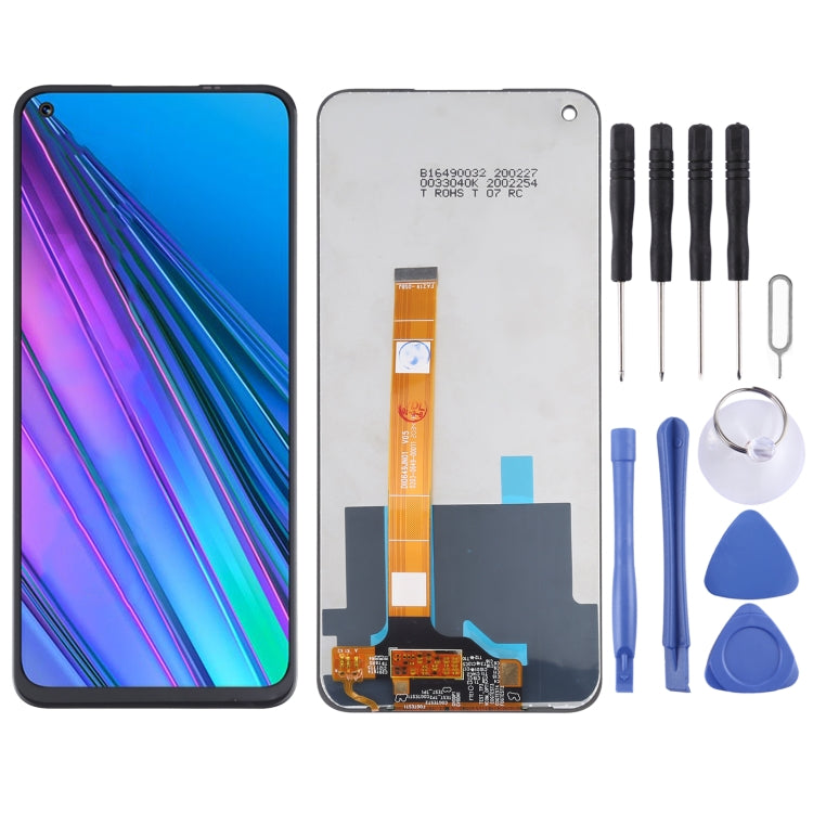 LCD Screen and Digitizer Full Assembly for OPPO Realme Q3 5G, For Realme Q3 5G