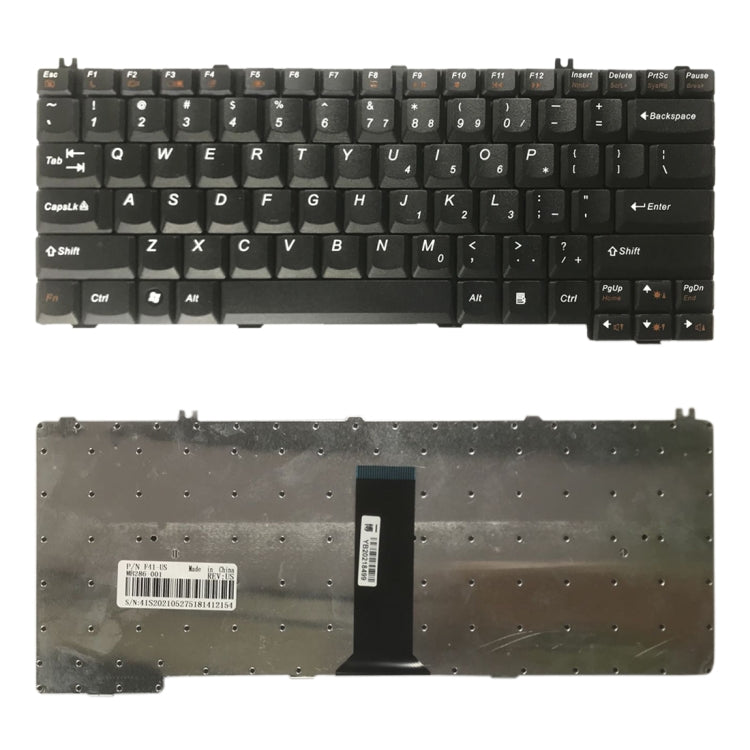 US Version Keyboard for Lenovo ideapad F41 F31G Y510A F41G G430 G450 3000 C100 C200 C460 C466 Y330 Y430 F41A, For Lenovo ideapad F41 F31G