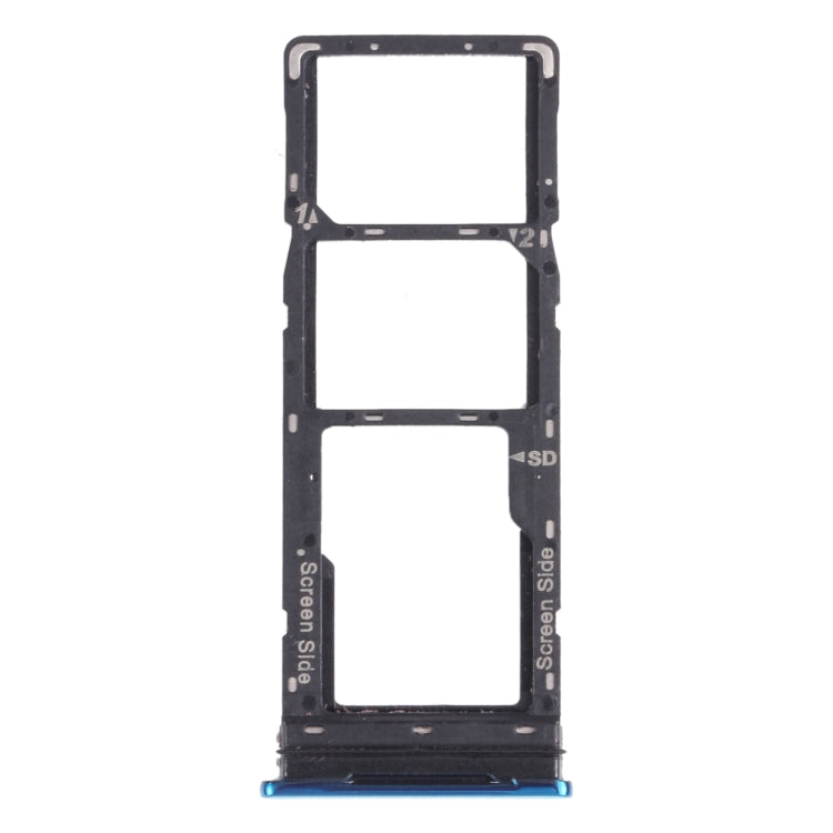 For Infinix Note 8 X692 SIM Card Tray + SIM Card Tray + Micro SD Card Tray, For infinix Note 8