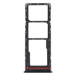 For infinix Hot 10 Play / Smart 5 (India) X688C X688B SIM Card Tray + SIM Card Tray + Micro SD Card Tray, For infinix Hot 10 Play