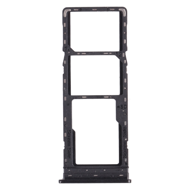 Per Tecno Spark 4 / Camon 12 KC2 KC8 CC7 Vassoio scheda SIM + Vassoio scheda SIM + Vassoio scheda micro SD, For Tecno Spark 4