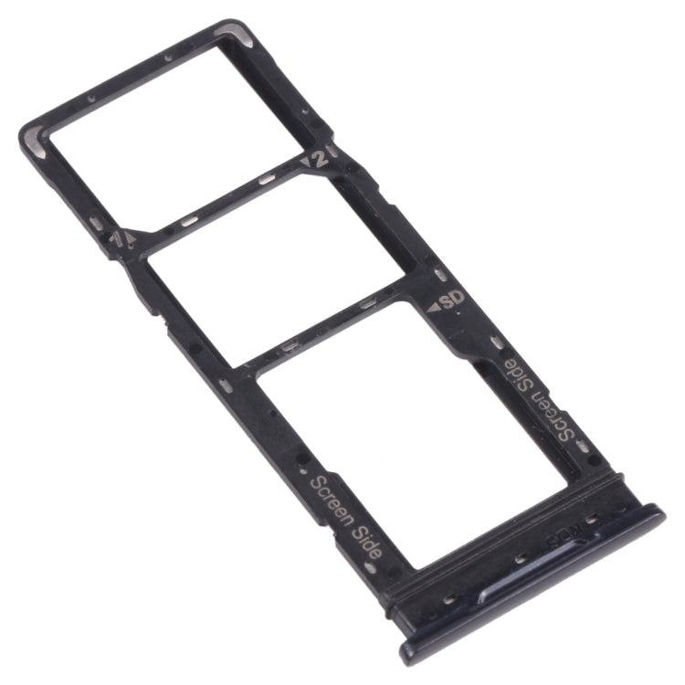 For Tecno Spark 5 Air KD6a SIM Card Tray + SIM Card Tray + Micro SD Card Tray, For Tecno Spark 5 Air