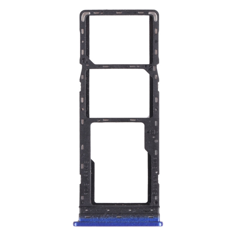 For Tecno Spark 5 Air KD6a SIM Card Tray + SIM Card Tray + Micro SD Card Tray, For Tecno Spark 5 Air