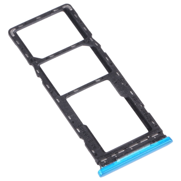 For Infinix Hot 10s / Hot 10T X689B X689 X689C SIM Card Tray + SIM Card Tray + Micro SD Card Tray, For Infinix Hot 10s