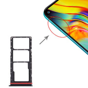 Per Infinix Hot 9 X655C X655 X655D Vassoio scheda SIM + Vassoio scheda SIM + Vassoio scheda micro SD, For Infinix Hot 9