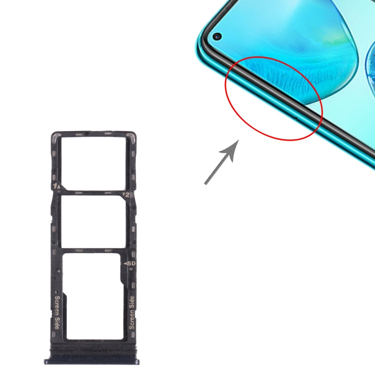 Per Infinix Note 8i X683 Vassoio scheda SIM + Vassoio scheda SIM + Vassoio scheda micro SD, For Infinix Note 8i