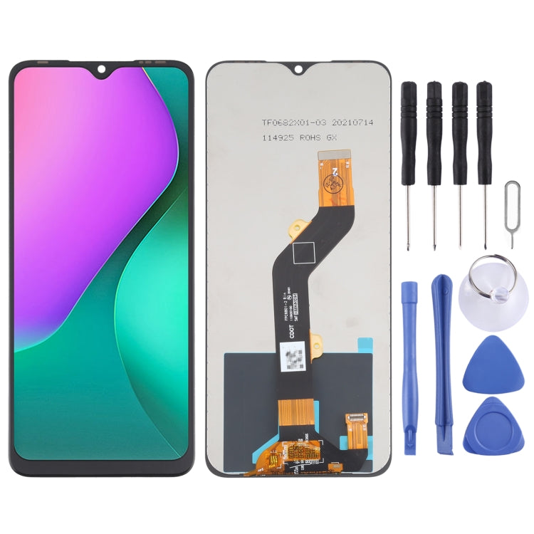 Schermo lcd con touch di ricambio per Infinix Hot 10 Play / Smart 5 X688C X688B