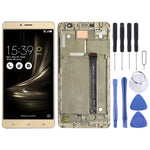 LCD Screen and Digitizer Full Assembly with Frame for Asus Zenfone 3 Deluxe ZS550KL Z01FD, For Asus Zenfone 3 Deluxe