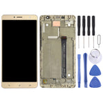 LCD Screen and Digitizer Full Assembly with Frame for Asus Zenfone 3 Deluxe ZS550KL Z01FD, For Asus Zenfone 3 Deluxe