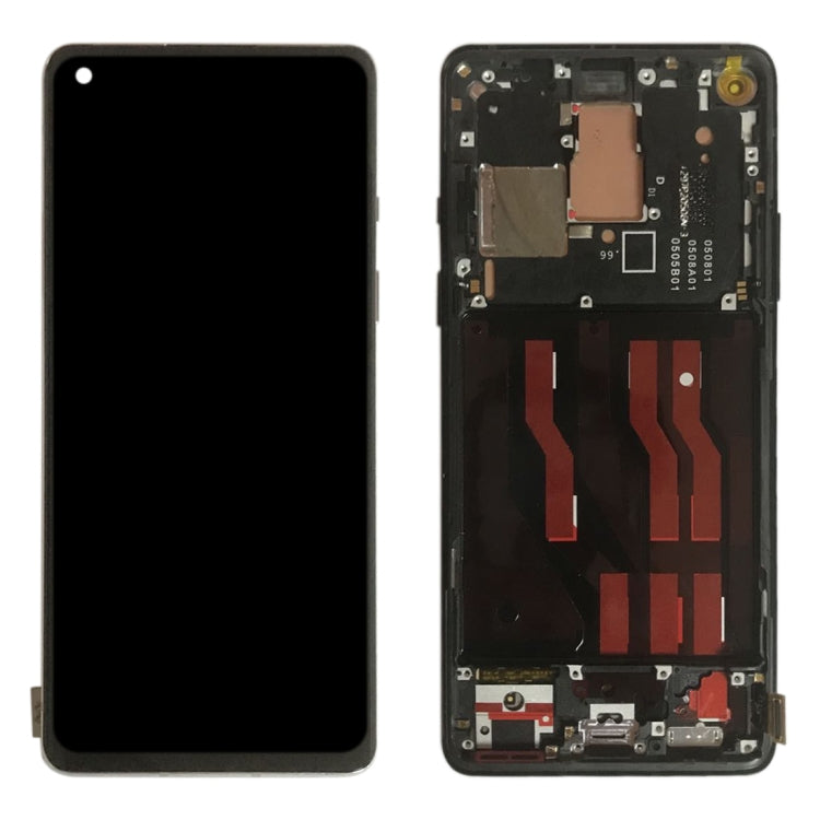 Per OnePlus 8 IN2013 2017 2010 Digitizer Assemblea completa con cornice Schermo LCD originale, For OnePlus 8