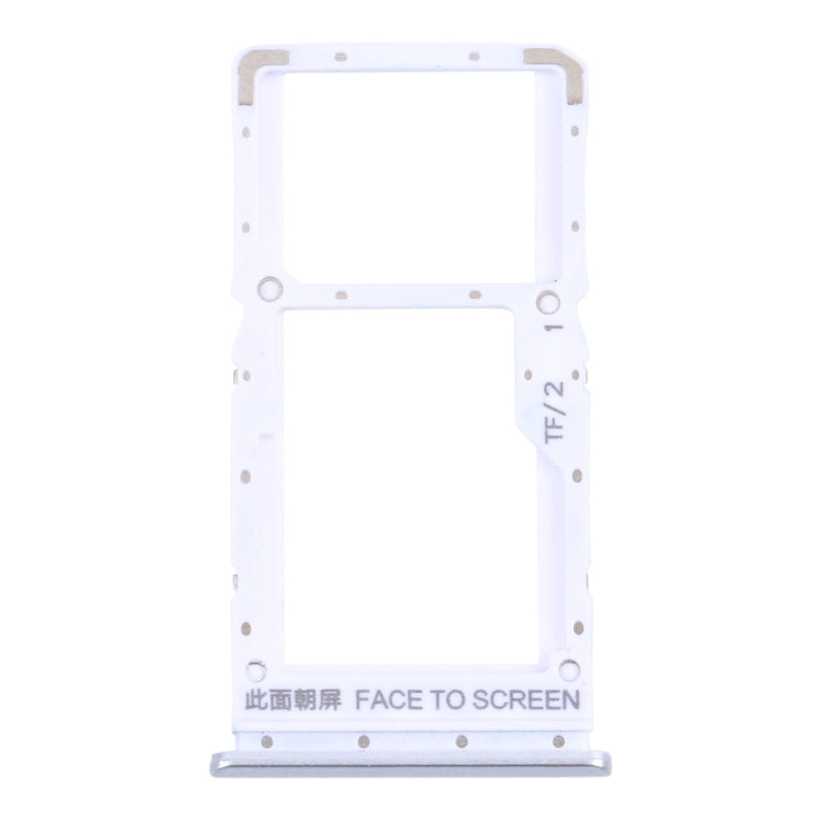 SIM Card Tray + SIM Card Tray/Micro SD Card Tray for Xiaomi Redmi Note 10 5G / Poco M3 Pro 5G / Redmi Note 10T 5G M2103K19G M2103K19C M2103K19PG M2103K19PI, For Xiaomi Redmi Note 10 5G