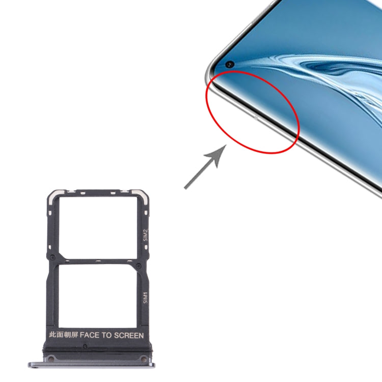 SIM Card Tray + SIM Card Tray for Xiaomi Mi 10S, For Xiaomi Mi 10S