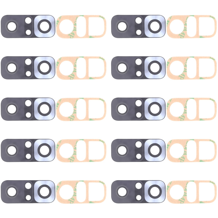10pcs Rear Camera Lens for Xiaomi Redmi Note 10 Pro (India) / Redmi Note 10 Pro Max / Redmi Note 10 Pro M2101K6G M2101K6R M2101K6P M2101K6I, For Xiaomi Redmi Note 10 Pro Max