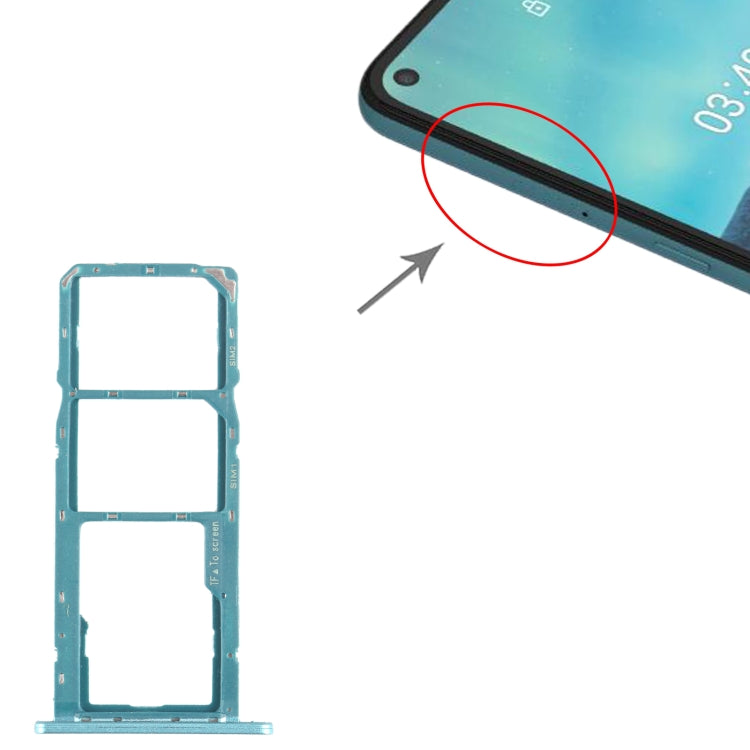 Vassoio scheda SIM + Vassoio scheda micro SD per Nokia 3.4 TA-1288 TA-1285 TA-1283, For Nokia 3.4