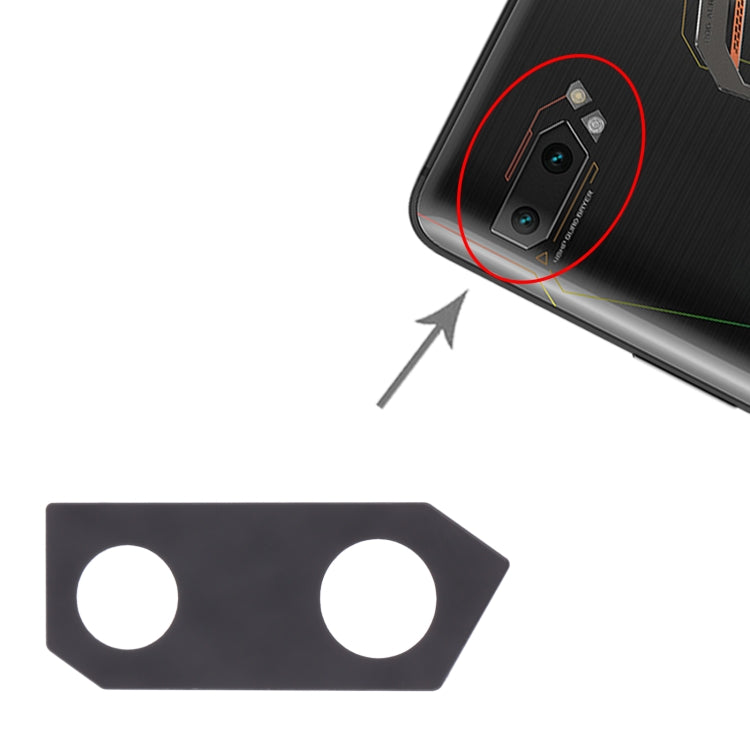 Obiettivo fotocamera posteriore per Asus ROG Phone II ZS660KL, For Asus ROG Phone II ZS660KL