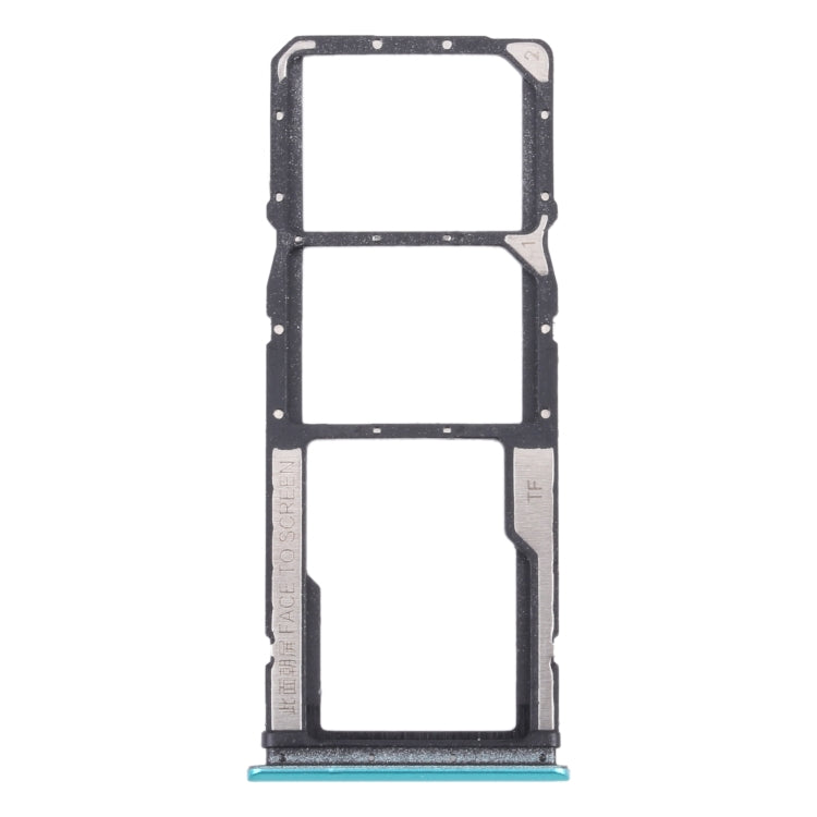 SIM Card Tray + SIM Card Tray + Micro SD Card Tray for Xiaomi Redmi 9T 4G / Redmi Note 9 4G J19S M2010J19SC M2010J19SG M2010J19SY, For Xiaomi Redmi 9T 4G