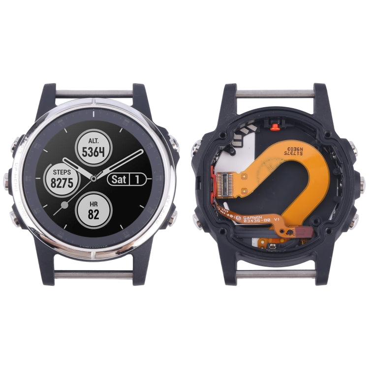 LCD Screen and Digitizer Full Assembly with Frame for Garmin Fenix ​​5S Plus (Sapphire Version), For Garmin Fenix ​​5S Plus Sapphire Version, For Garmin Fenix ​​5S Plus (Sapphire)