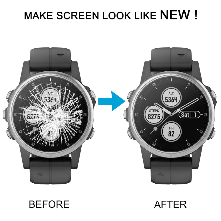 LCD Screen and Digitizer Full Assembly with Frame for Garmin Fenix ​​5S Plus (Sapphire Version), For Garmin Fenix ​​5S Plus Sapphire Version, For Garmin Fenix ​​5S Plus (Sapphire)