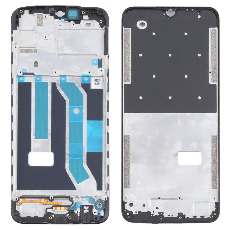 For OPPO Realme C3 / Realme 5 / Realme 5i / Realme 5s RMX2030 RMX2032 RMX1925 RMX2027 RMX2020 RMX2021 RMX1911 RMX1919 Front Housing LCD Bezel Frame Plate, For OPPO Realme C3