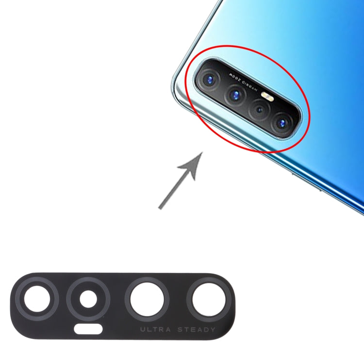 For OPPO Reno3 Pro Rear Camera Lens 10pcs, For OPPO Reno3 Pro