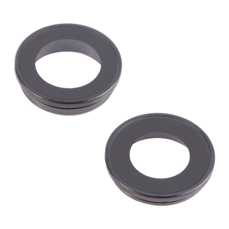 2Pcs Rear Camera Glass Lens Metal Inner Ring Protector for iPhone 13, For iPhone 13 (Inside)