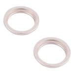 Anello protezione metallo con vetro per fotocamera iPhone 13