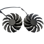 Ventola di raffreddamento della scheda grafica del computer da 1 paio da 88 mm a 4 pin per Gigabyte GeForce GTX1060 1070 GTX1050ti GTX960 RX570 RX470